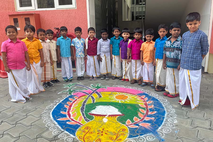 Diwali Celebration image - Yuvabharathi Nursery